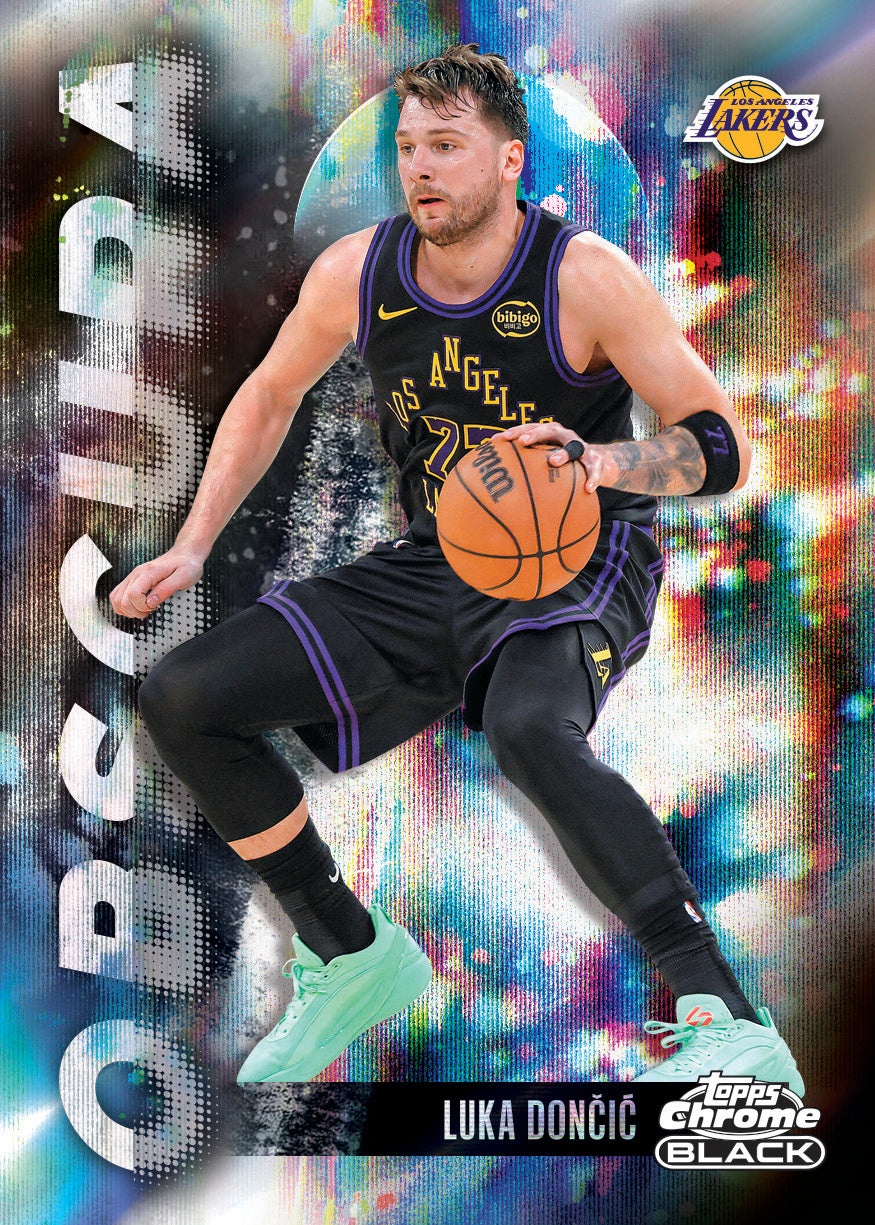🏀NEW RELEASE! BREAK #11987 - 2025/2026 Topps Chrome Black (Random Team)