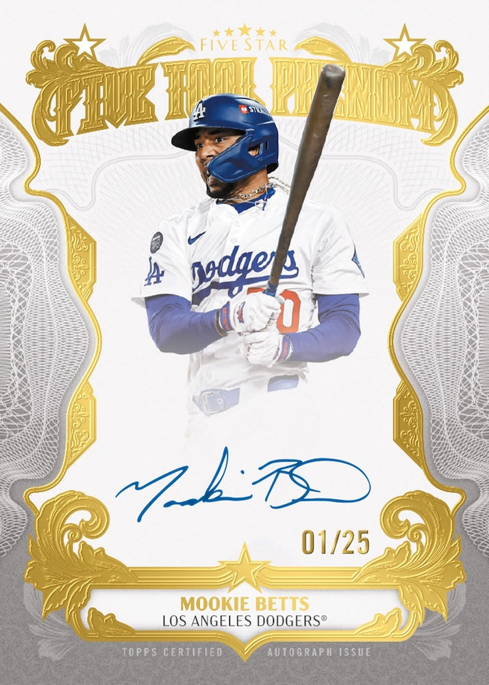 ⚾️ NEW RELEASE! BREAK #12187 - 2026 Topps Five Star Full Case (Pick Your Team) *** $500 Break Credit randomized to the break! Releases Wednesday 10/28
