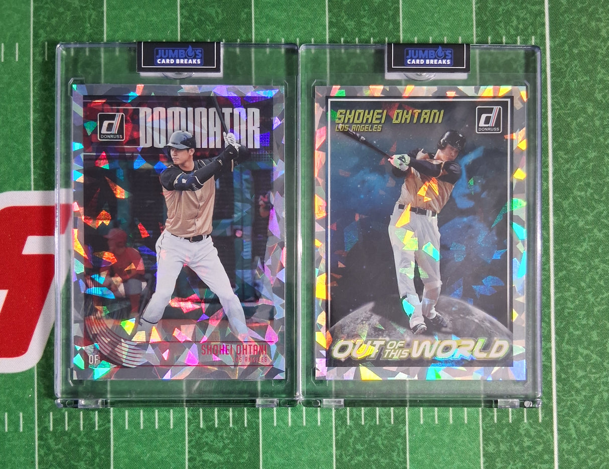 π₯ OHTANI MADNESS! BREAK #11449 - 2025 Topps Chrome Platinum 2 Box (Random Team) *** 20 Ohtani's Randomized to the Break, including 18 Rookies, a slab and this $2K+ Chrome XFractor RC!