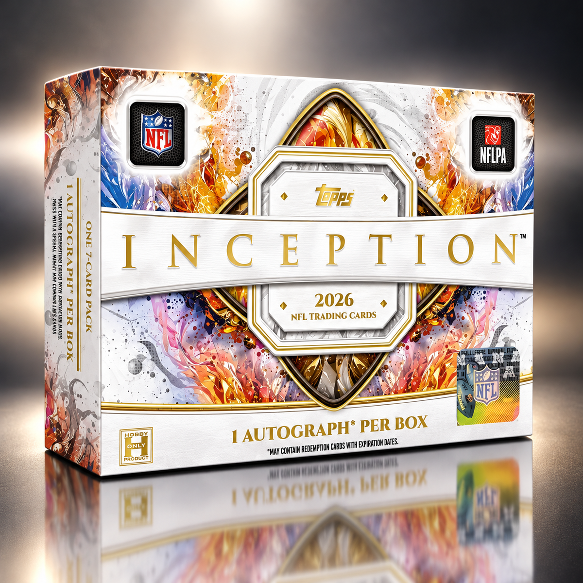 2026 Topps Inception NFL Hobby 8 Box Case (Releases 11/6/26) - SHIPS FREE IN LOWER 48