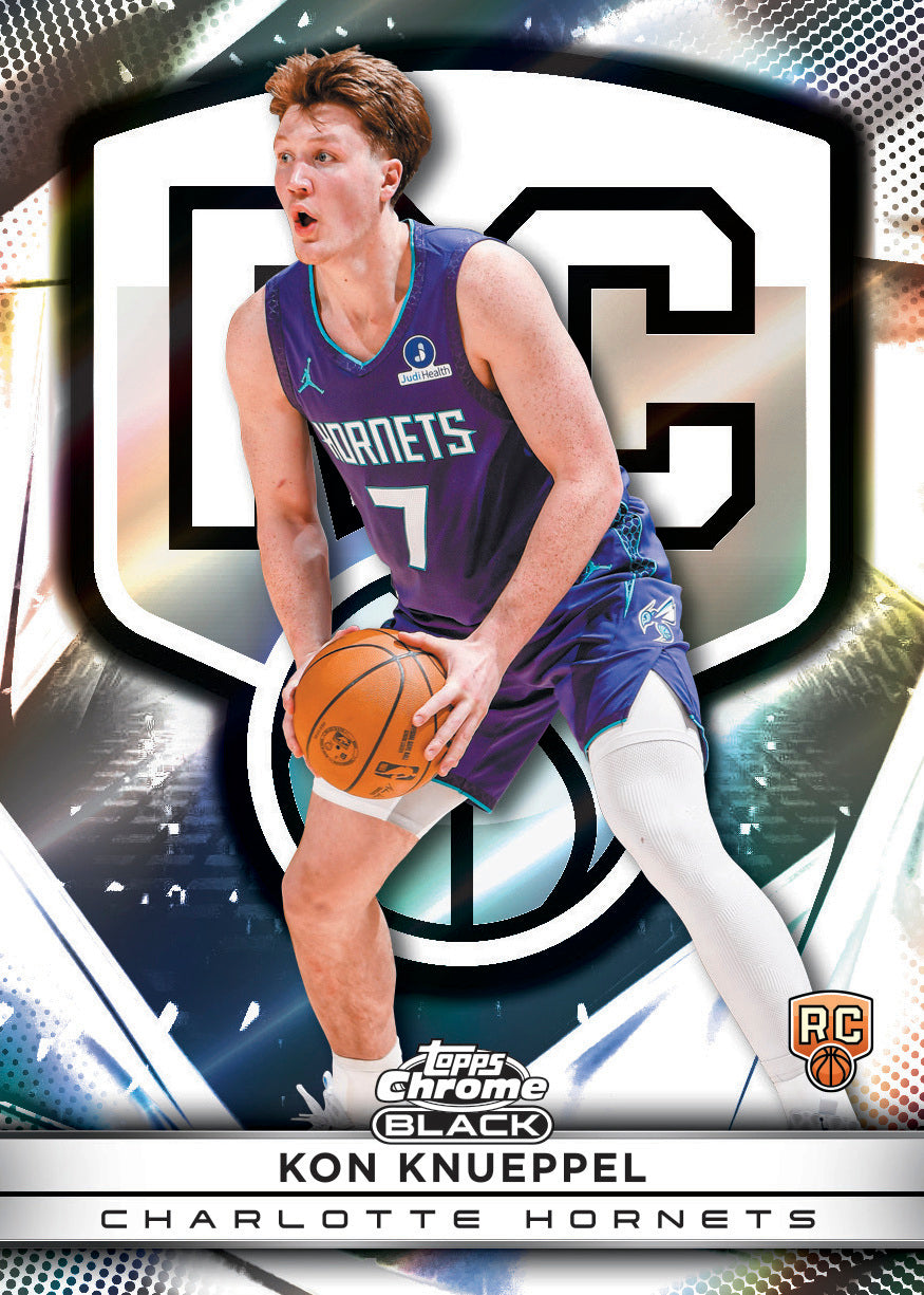 🏀NEW RELEASE! BREAK #11987 - 2025/2026 Topps Chrome Black (Random Team)