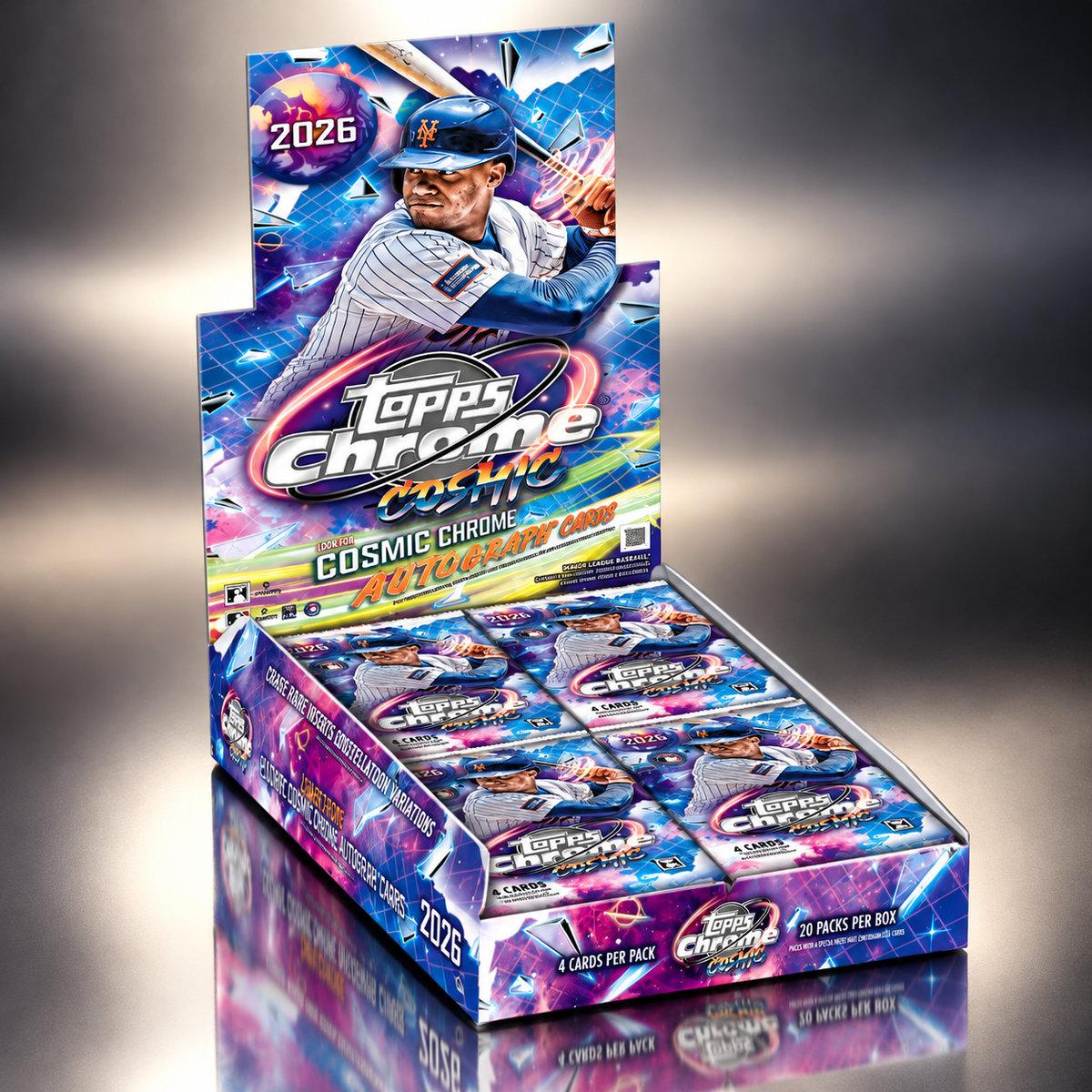 2026 Cosmic Chrome MLB Hobby 8 Box Case (Releases 11/4) - SHIPS FREE IN LOWER 48