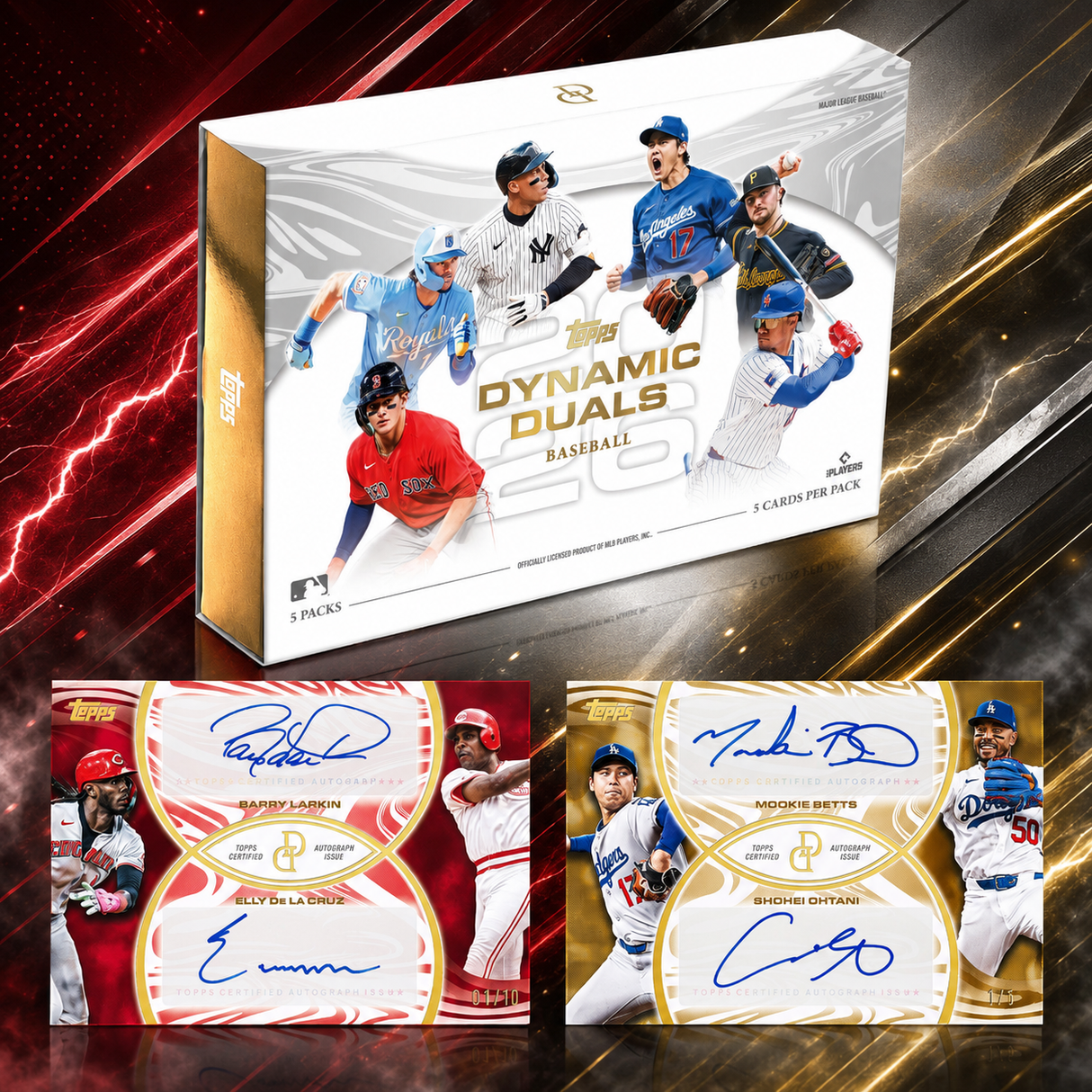 ⚾NEW RELEASE! BREAK #11935 - 2026 Topps Dynamic Duals Hobby (Random Team)