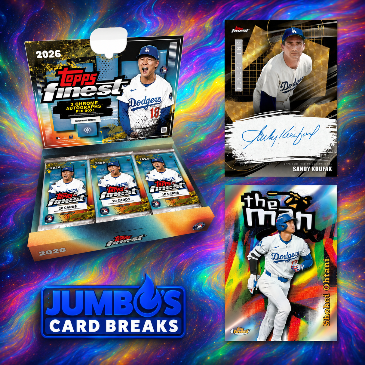 ⚾ BREAK #11715 - 2026 Topps Finest MLB Hobby (Random Team)