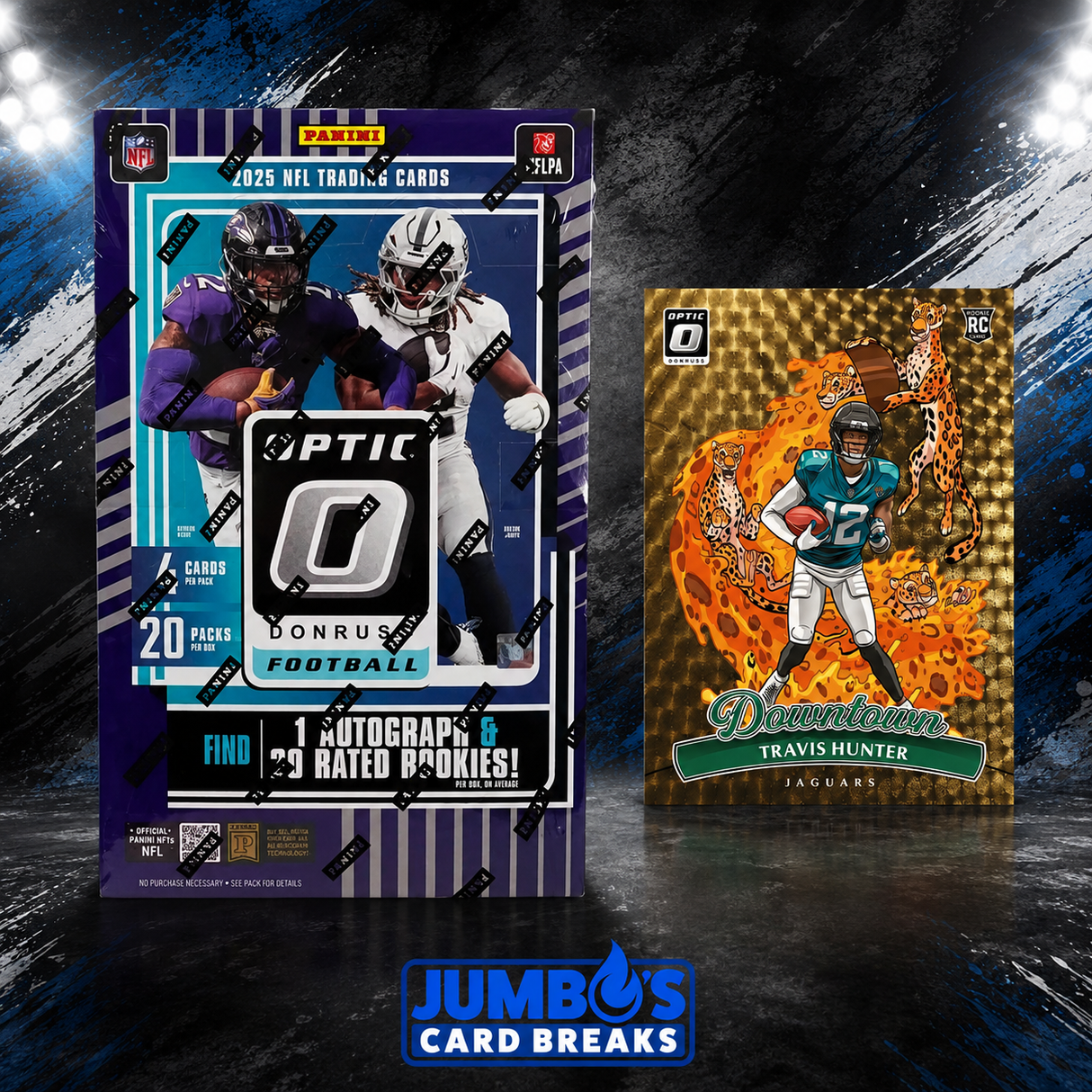 🏈 BREAK #11837 - 2025 Optic Hobby (Random Team)