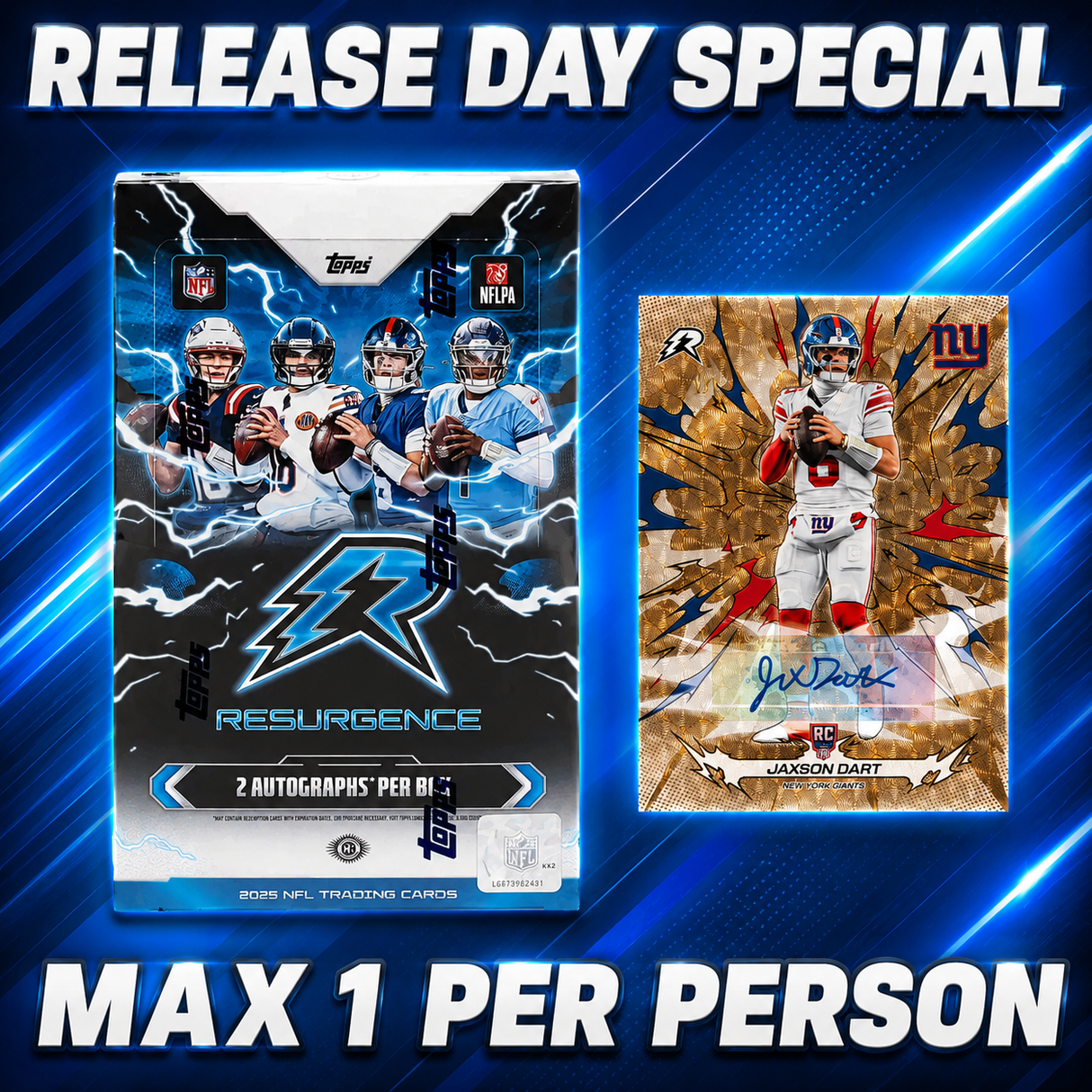 π RELEASE DAY SPECIAL! BREAK #11843 - 2025 Topps Resurgence Hobby (Random Team) *** MAX 1 PER PERSON