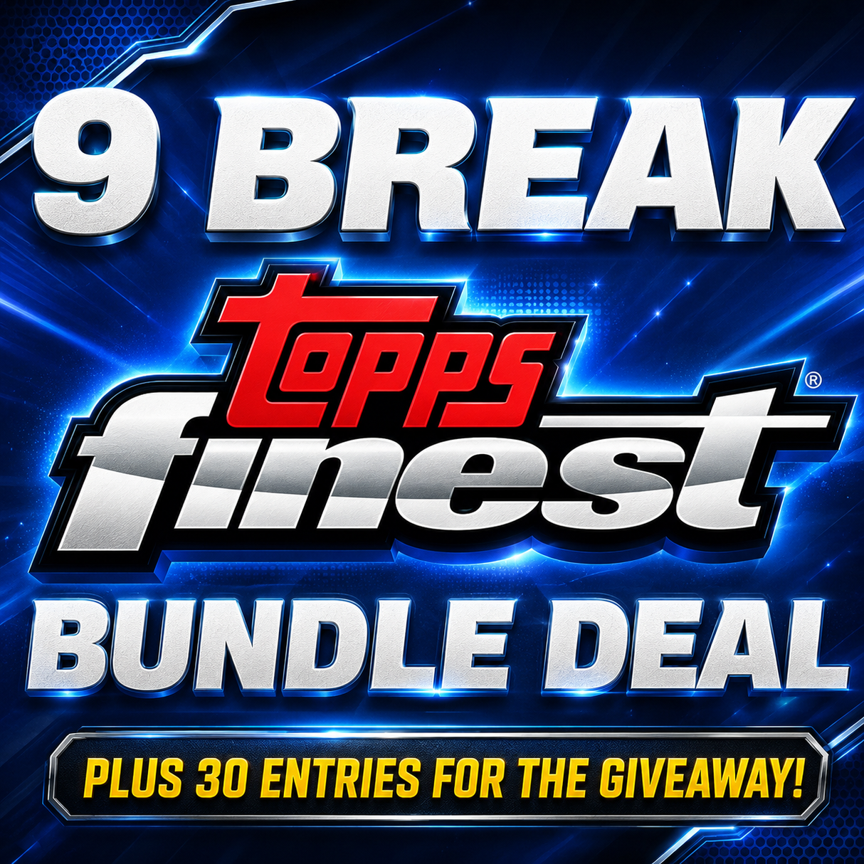 ⚾Topps Finest Baseball Bundle Deal! *** Plus 30 Entries for the Giveaway!