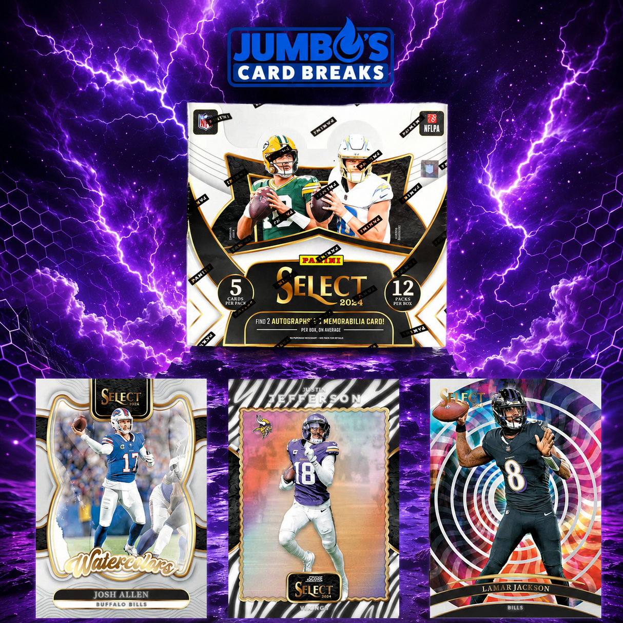 🏈 BREAK #11484 - 2024 Select Hobby (Random Team)
