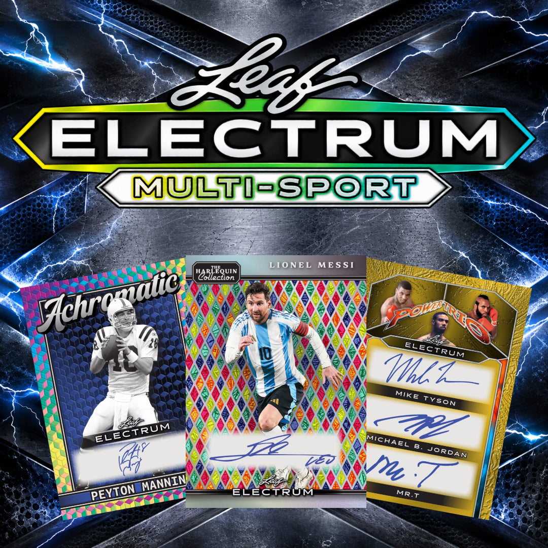 π₯ BREAK #11959 - 2025 Leaf Electrum Multi-Sport Super Mega (Random Letter)
