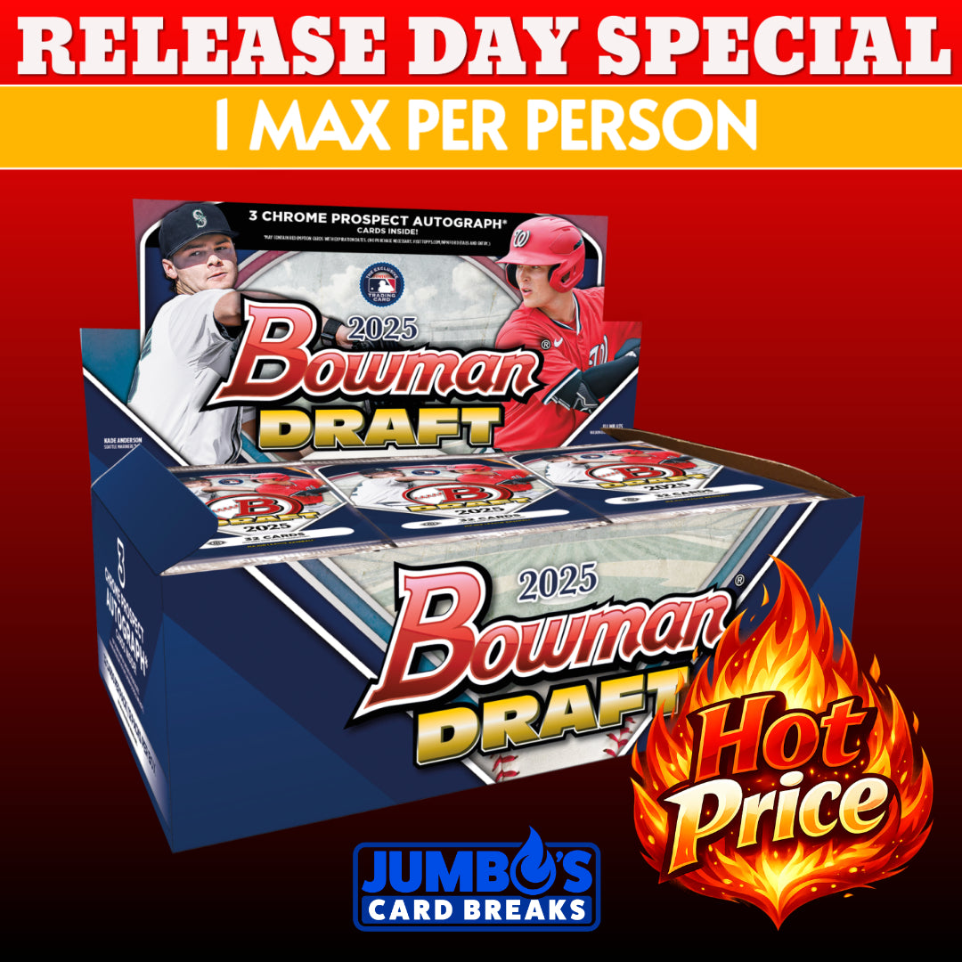 ⚾ REALESE DAY SPECIAL! BREAK #10397 - 2025 Bowman Draft Hobby (Random Team) *** 1 Max Per Person