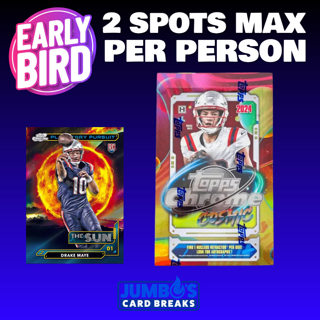 🐥Early Bird! BREAK #9961 - 2024 Topps Chrome Cosmic Hobby (Random Team) *** 2 Max Per Person