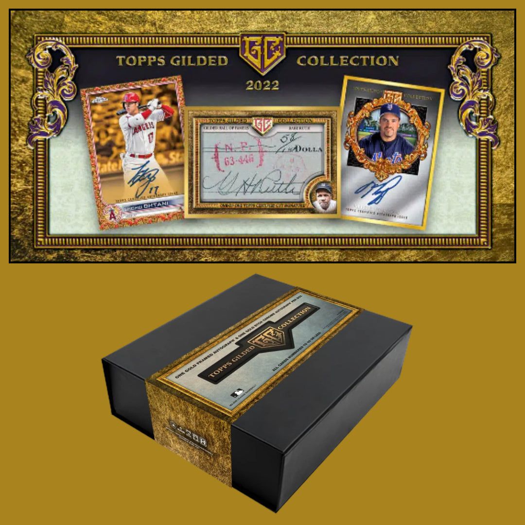 ⚾ THROWBACK! BREAK #9966 - 2022 Topps Gilded Hobby (Random Team)