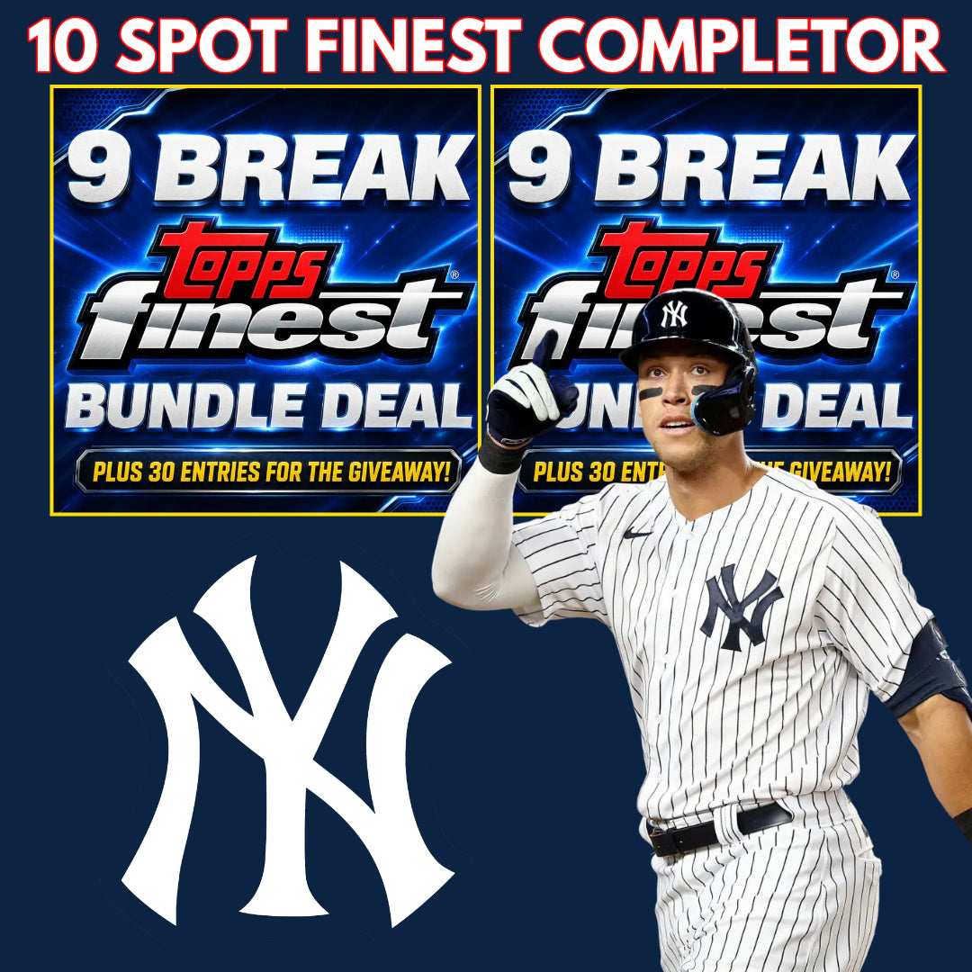 ⚾10 Spot Topps Finest Completor (Yankees & 2 Bundle Deals!) *** Plus 15 Entries for the Giveaway!