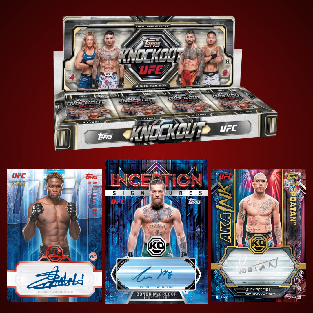 🥊NEW RELEASE! BREAK #11573 - 2026 UFC Knockout Hobby (Random Weight Class)