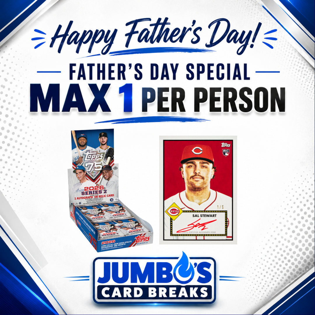 ๐จโ๐งโ๐ฆ Father's Day Special! BREAK #11537 - 2026 Topps Series 2 Hobby 2 Box (Random Letter) *** MAX 1 PER PERSON