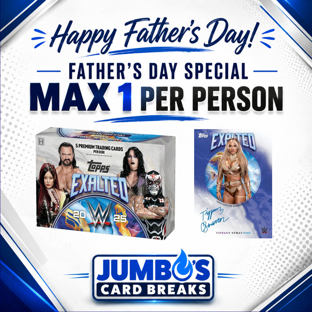 ๐จโ๐งโ๐ฆ Father's Day Special! BREAK #11538 - 2025 WWE Exalted (Random Letter) *** MAX 1 PER PERSON