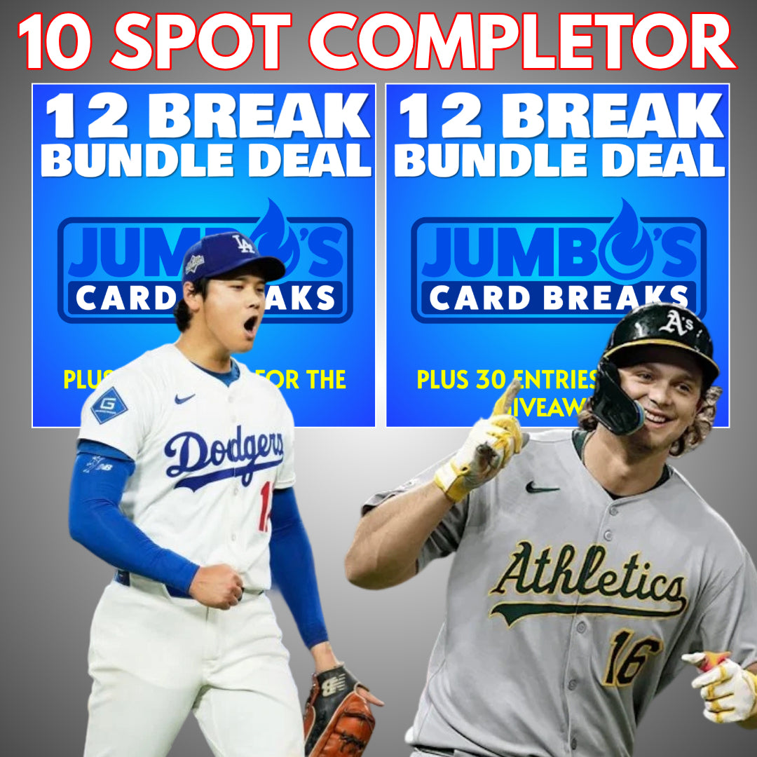 ➡️10 Spot Dodgers & A's Completor (2 Bundles!) *** Plus 15 Entries for the Giveaway!