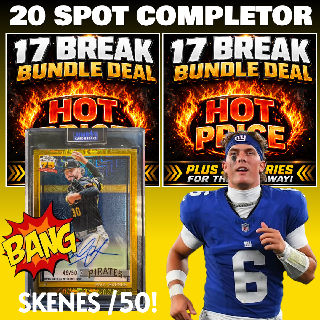 ➡️20 Spot Completor (Skenes Gold Auto /50, Giants & 3 Bundle Deals!) *** Plus 15 Entries for the Giveaway!