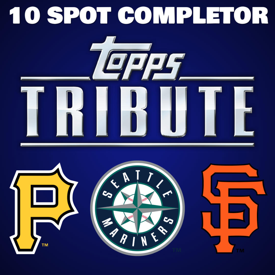 ➡️10 Spot Tribute Completor! (Mariners, Pirates, Giants and 3 Bundles!)