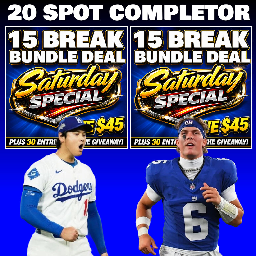 ➡️20 Spot Completor (2 Bundles, Dodgers & Giants!) *** Plus 15 Entries for the Giveaway!