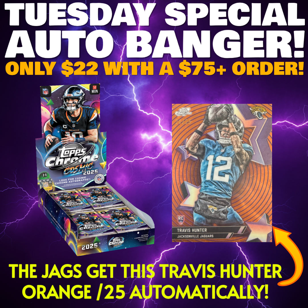⭐Tuesday Special Auto Banger! BREAK #11546 - 2025 Topps Cosmic Chrome (Random Team) *** Only $22 with any $75+ Order!
