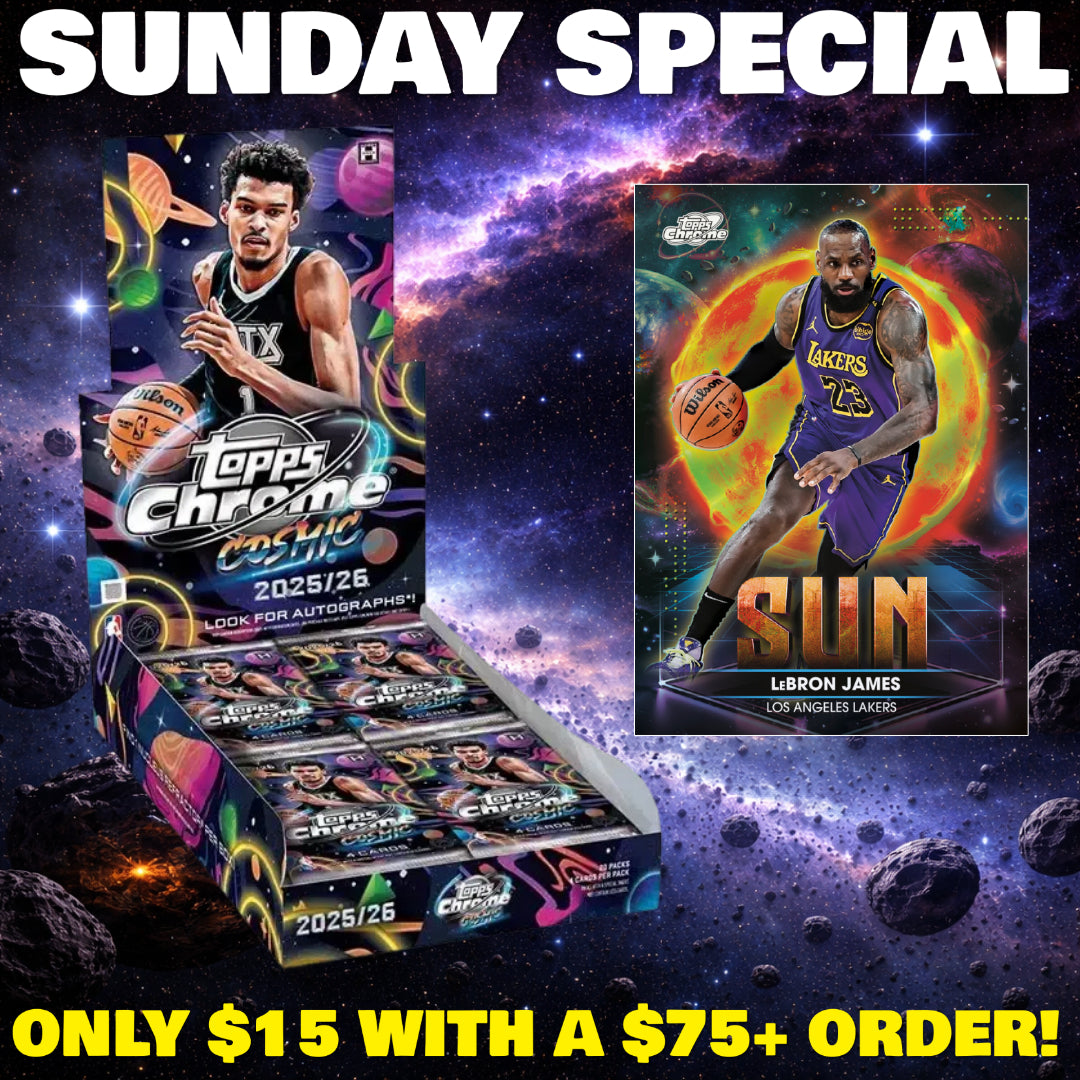⭐Sunday Special! BREAK #11579 - 2025/26 Cosmic Chrome (Random Team) *** Only $15 with any $75+ Order