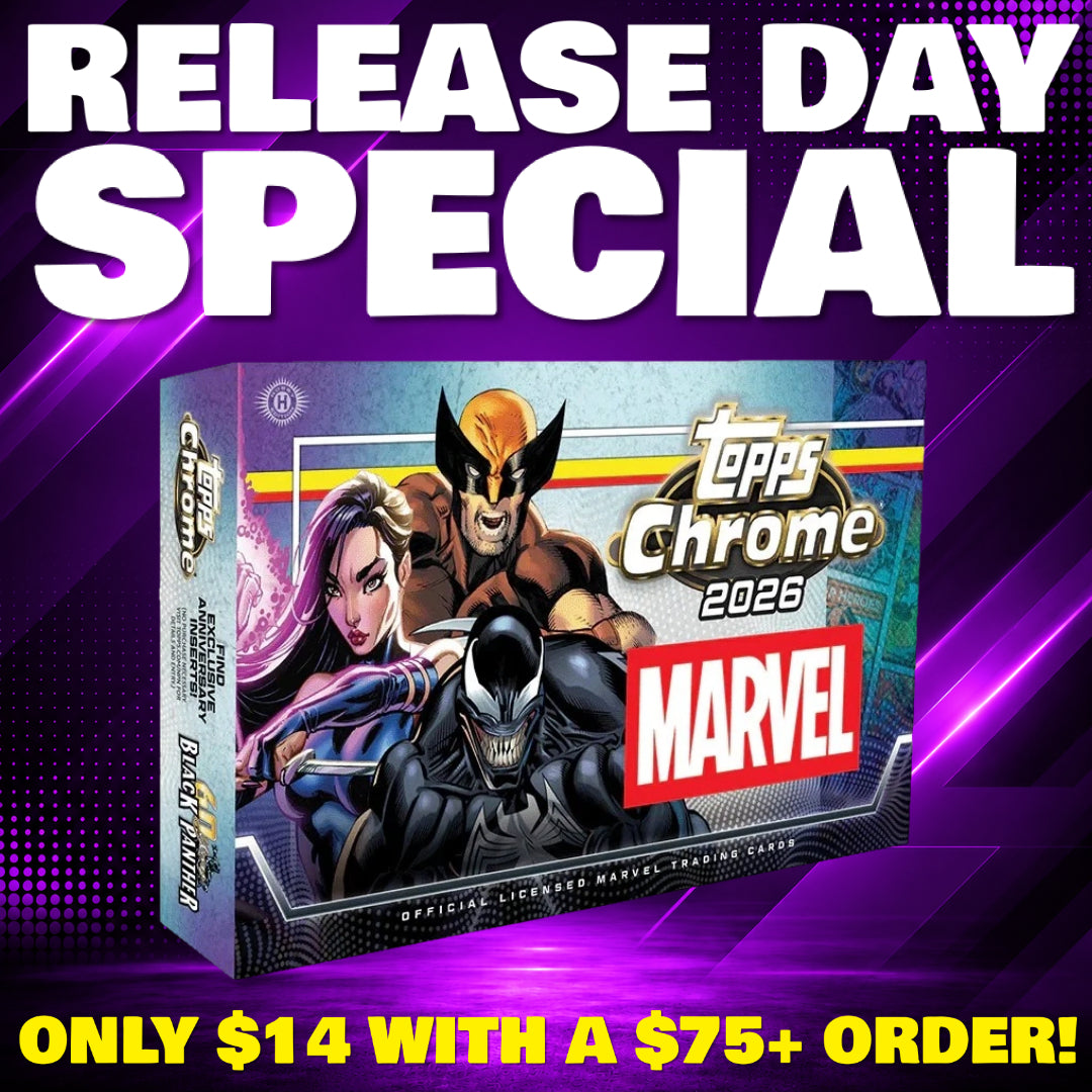 ⭐ Release Day Special! BREAK #11601 - 2026 Topps Chrome Marvel Comics Hobby (Random Letter) *** Only $14 with any $75+ Order