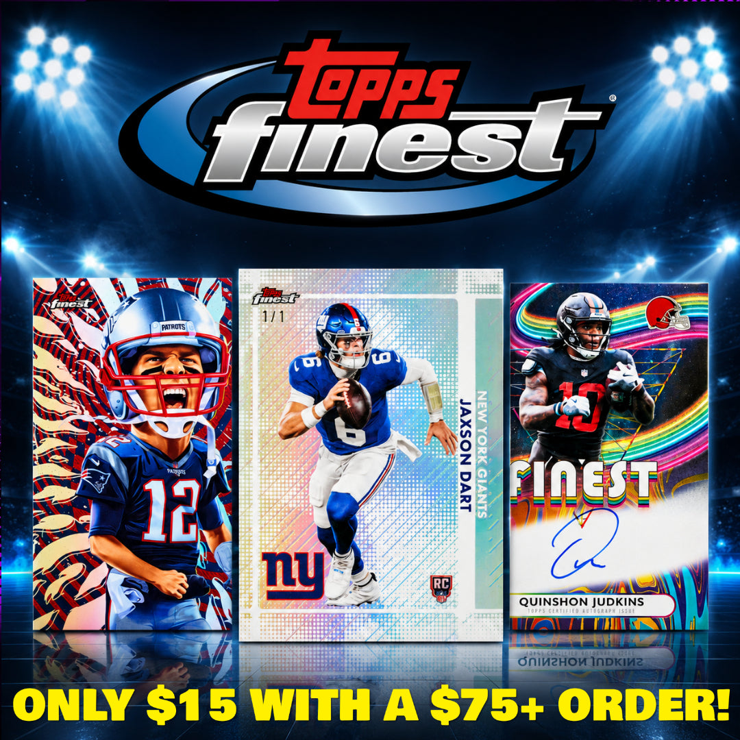 ⭐Thursday Special! BREAK #11606 - 2025 Topps Finest Hobby (Random Team) *** Only $15 with any $75+ Order