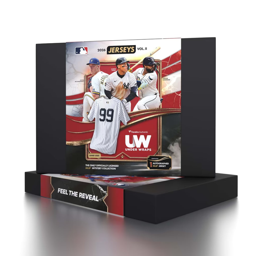 ⚾NEW RELEASE! BREAK #12171 - 2026 MLB Under Wraps Jersey (Random Team)