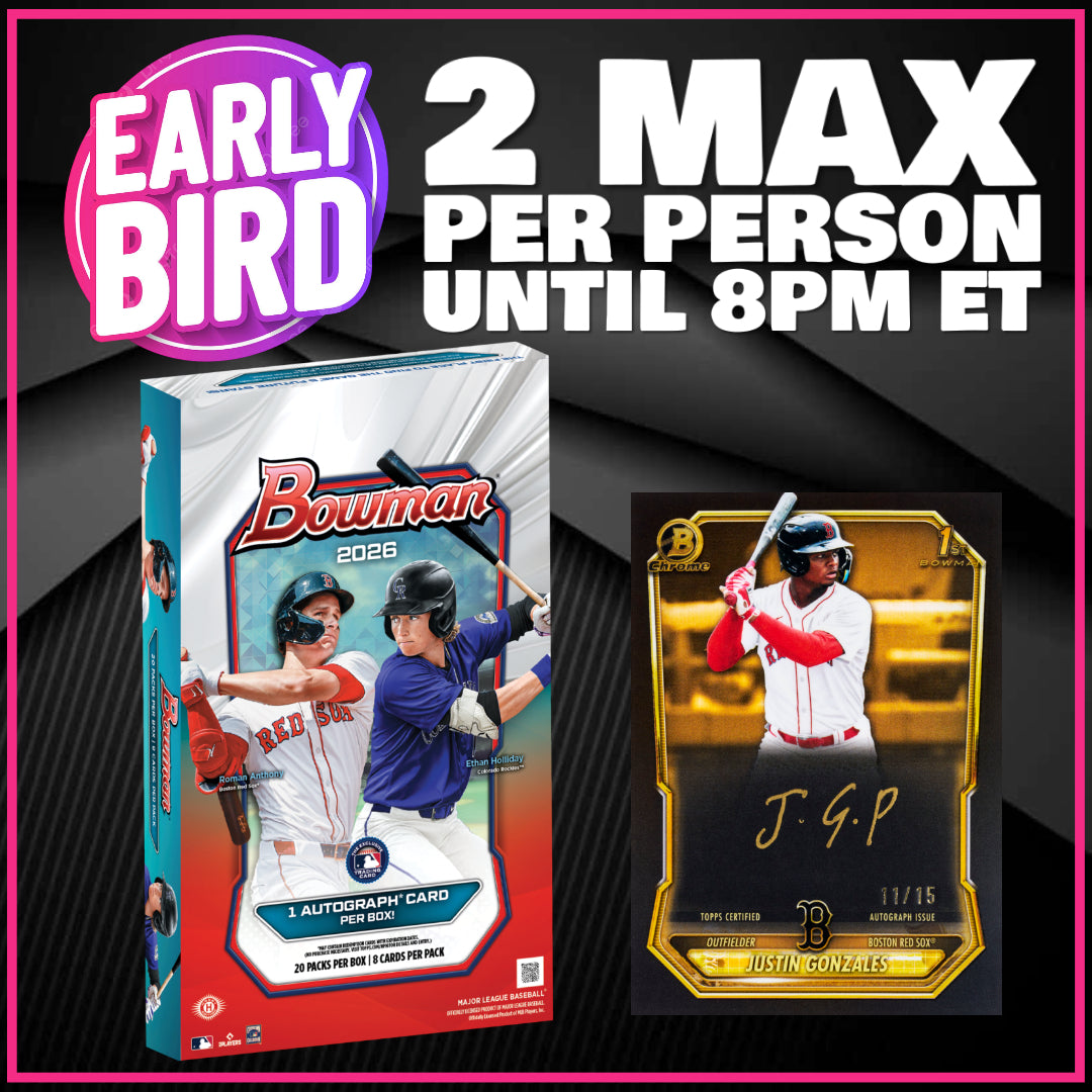 🐥Early Bird! BREAK #11587 - 2026 Bowman Hobby (Random Team) *** 2 Max Per Person