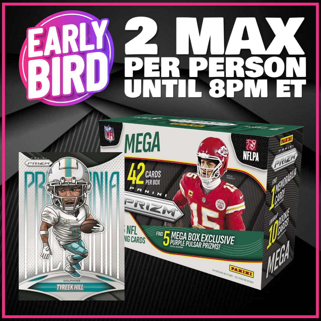 🐥Early Bird! BREAK #10739 - 2025 Prizm Mega x 4 (Random Team) *** 2 Max Per Person