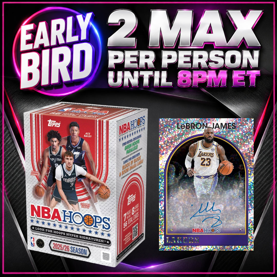 🐥EARLY BIRD! BREAK #11711 - 2025-26 NBA Hoops Blasters x20 (Random Team)