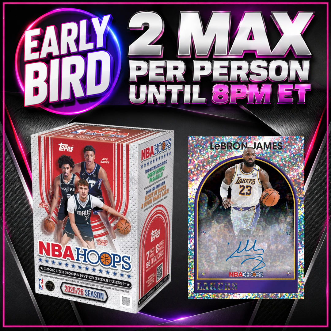š¤ EARLY BIRD! BREAK #11783 - 2025/26 NBA Hoops Blaster x20 (Random Team)