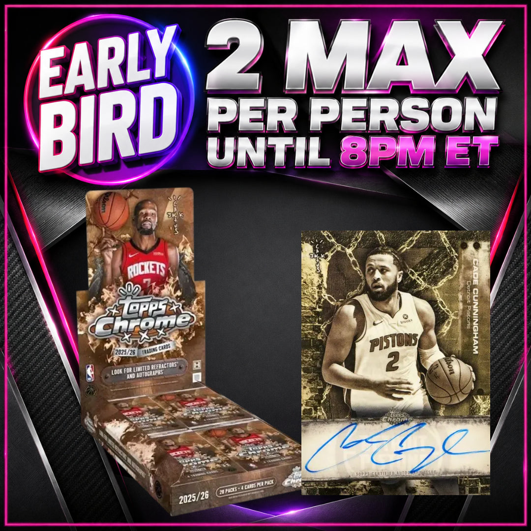 🐥Early Bird! BREAK #11649 - 2025/26 Cactus Jack Hobby (Random Team) *** 2 Max Per Person Until 8pm