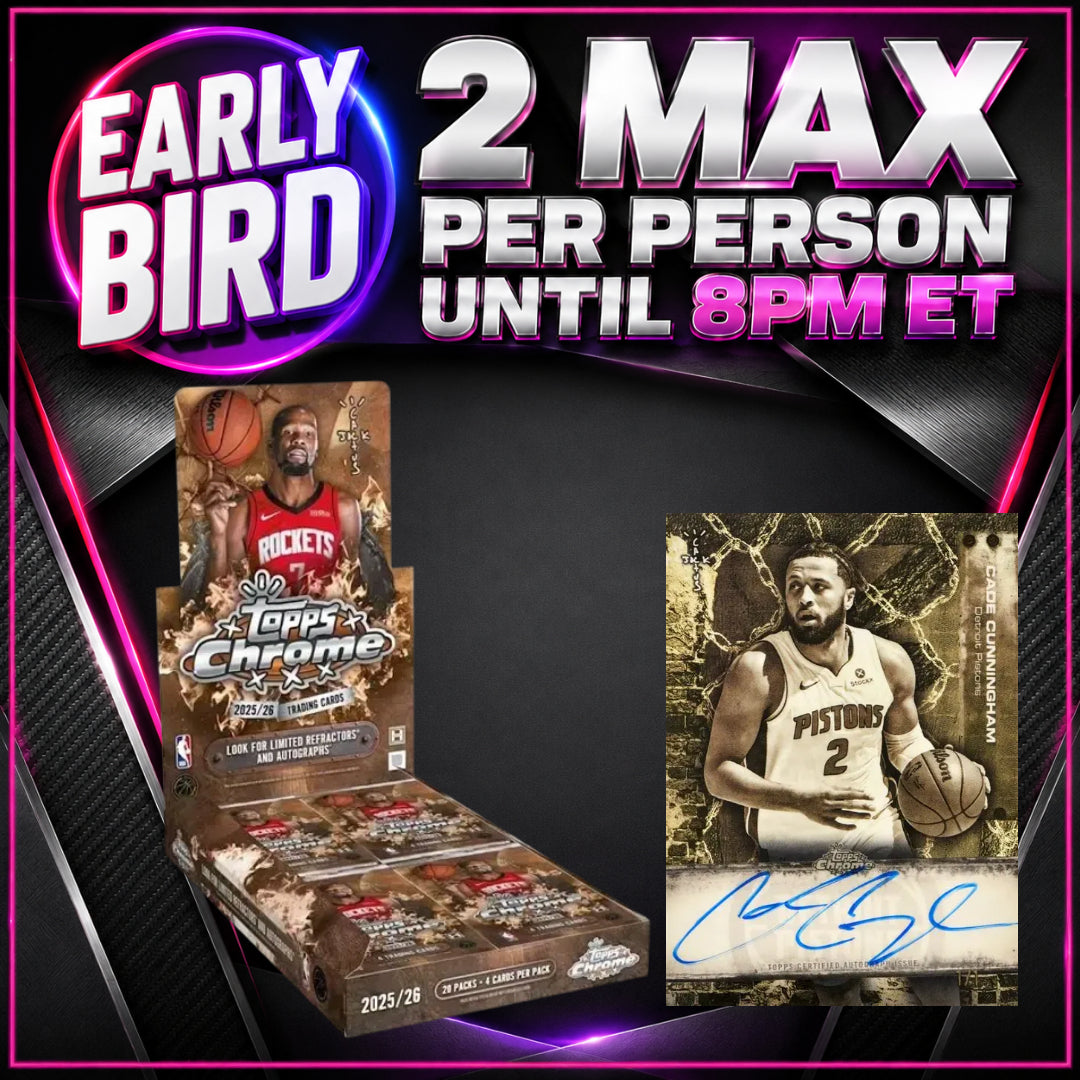 🐤 EARLY BIRD! BREAK #11687 - 2025-26 Cactus Jack NBA (Random Team) *** 2 Max Per Person