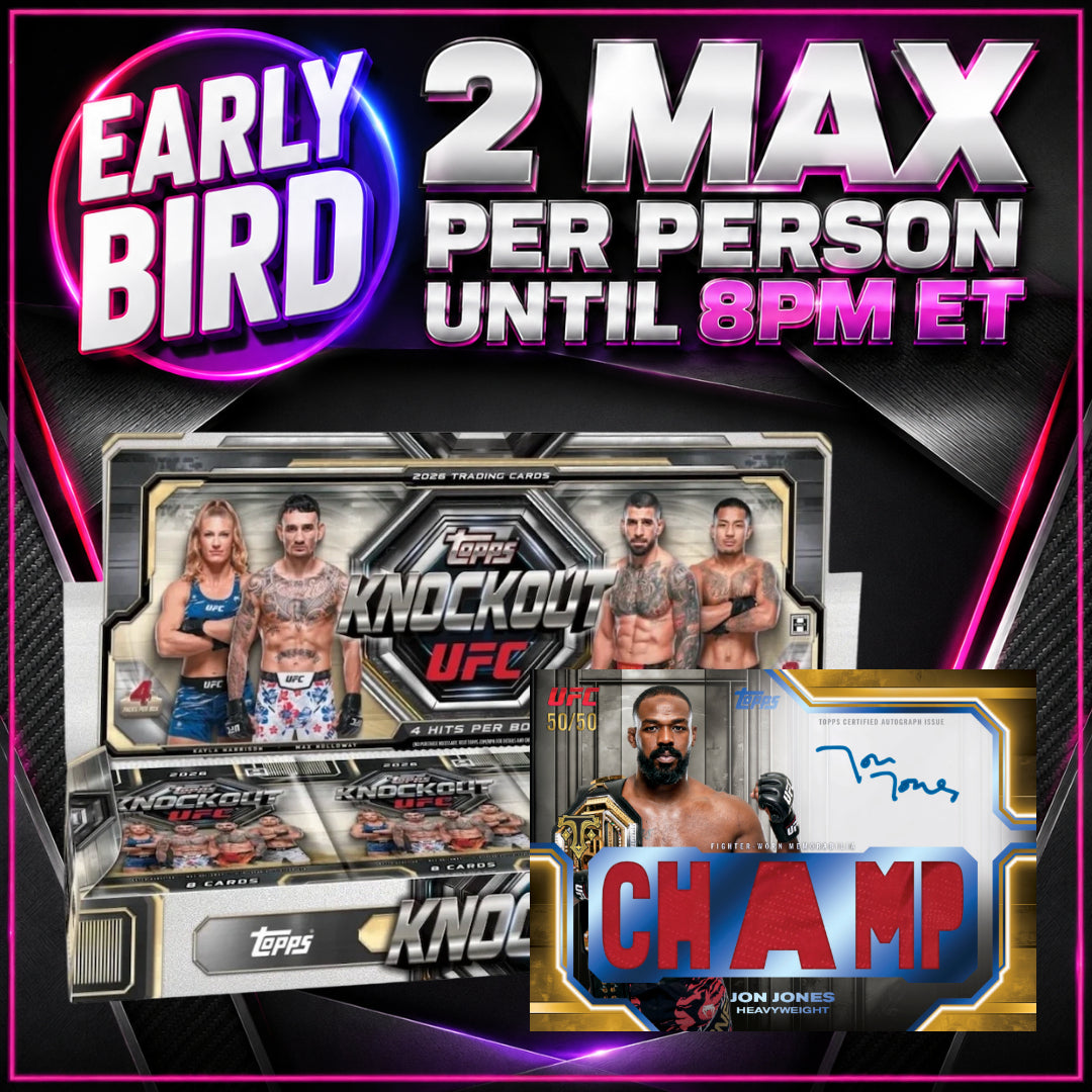 🐥EARLY BIRD! BREAK #11956 - 2026 UFC Knockout (Random Weight Class) *** 2 Max Per Person