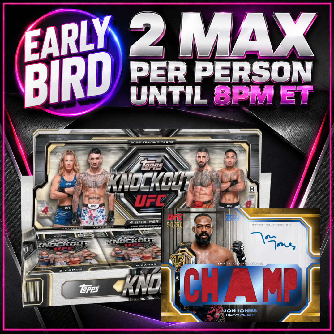 🐥EARLY BIRD! BREAK #11870 - 2026 UFC Knockout (Random Weight Class) *** 2 Max Per Person