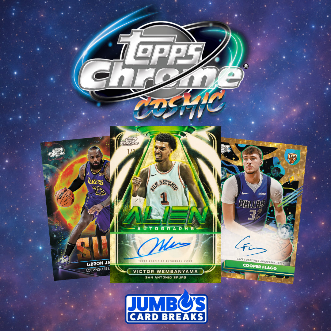 π NEW RELEASE! BREAK #11263 - 2025/26 Topps Chrome Cosmic 2 Box (Pick Your Team)
