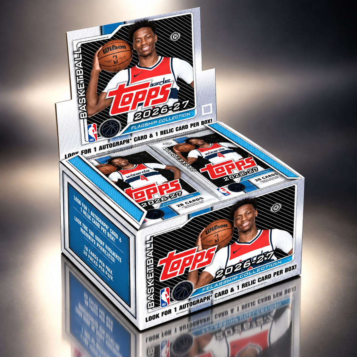 2026/27 Topps Flagship Jumbo NBA 6 Box Case (Releases 11/5/26) - SHIPS FREE IN LOWER 48