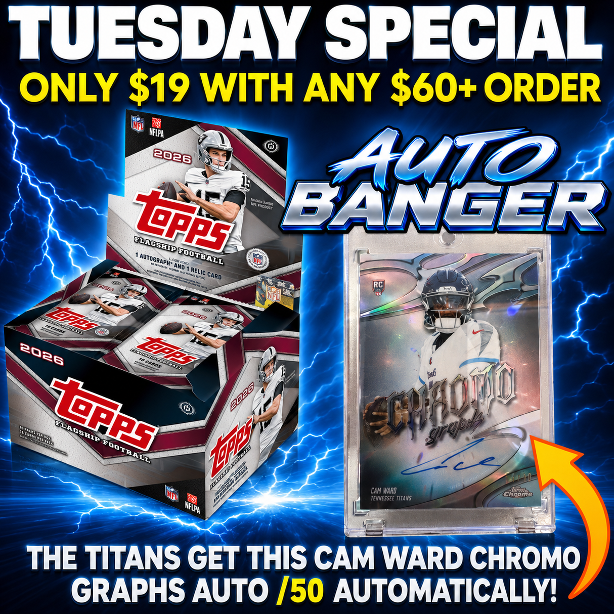 ⭐Tuesday Special! BREAK #11975 - 2025 Resurgence Hobby (Random Team) *** Only $19 with any $60+ Order!