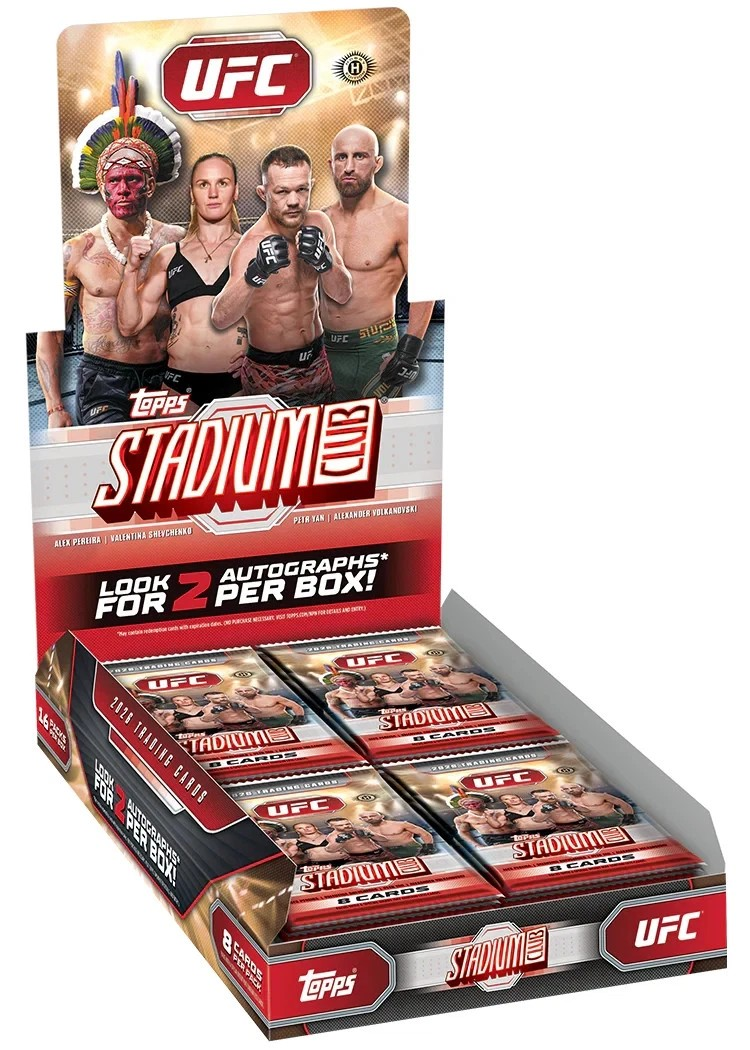 2026 Topps Stadium Club UFC Hobby Box