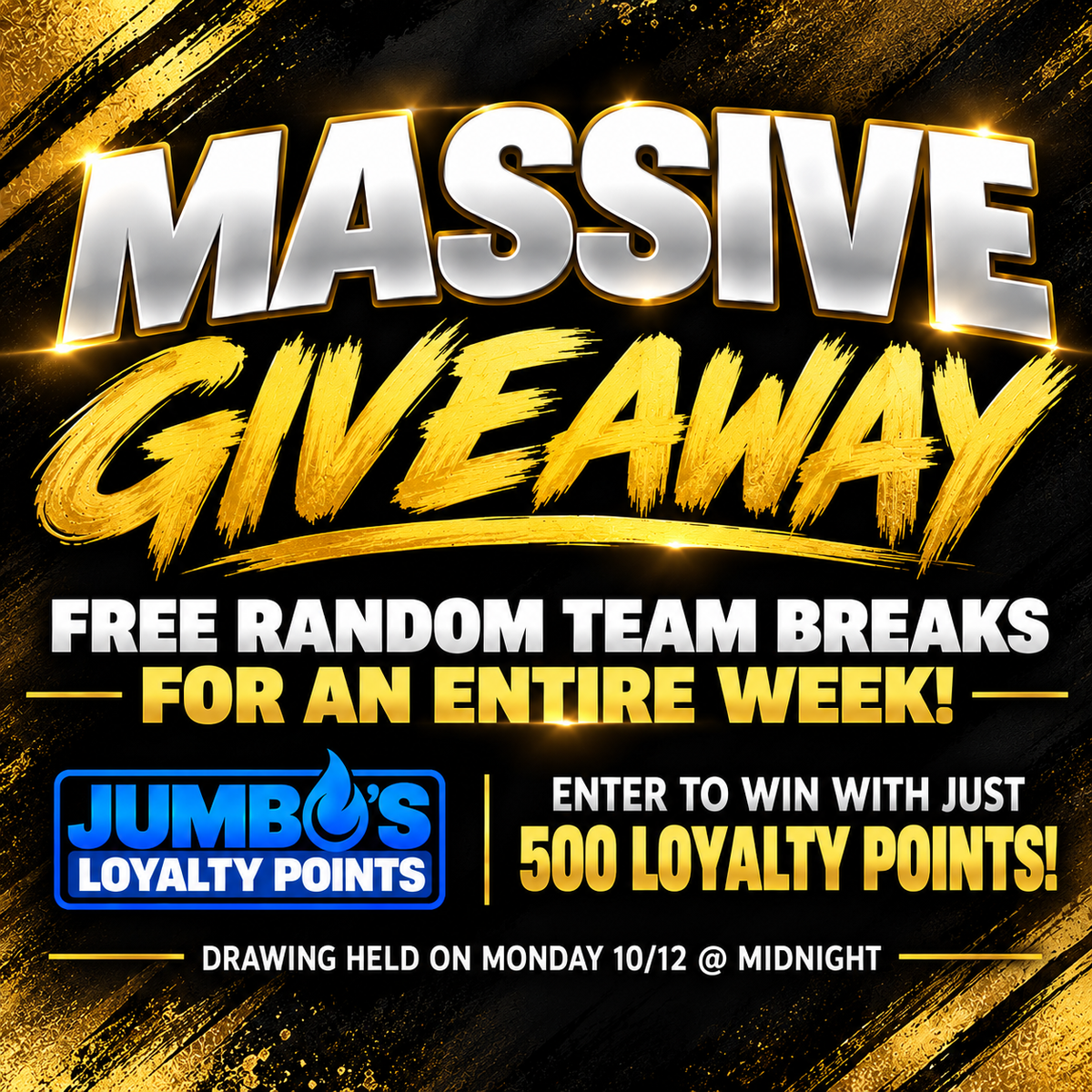 ⭐FREE RANDOM TEAM BREAKS FOR A WEEK!