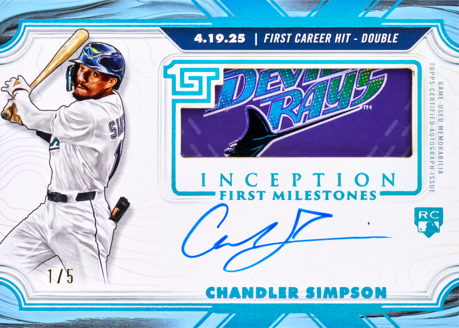 ⚾FREE RANDOM PLAYER BREAK! BREAK #11487 - 2025 Topps Inception (Random Player) *** 1 Max Per Person - Releases Friday 6/19
