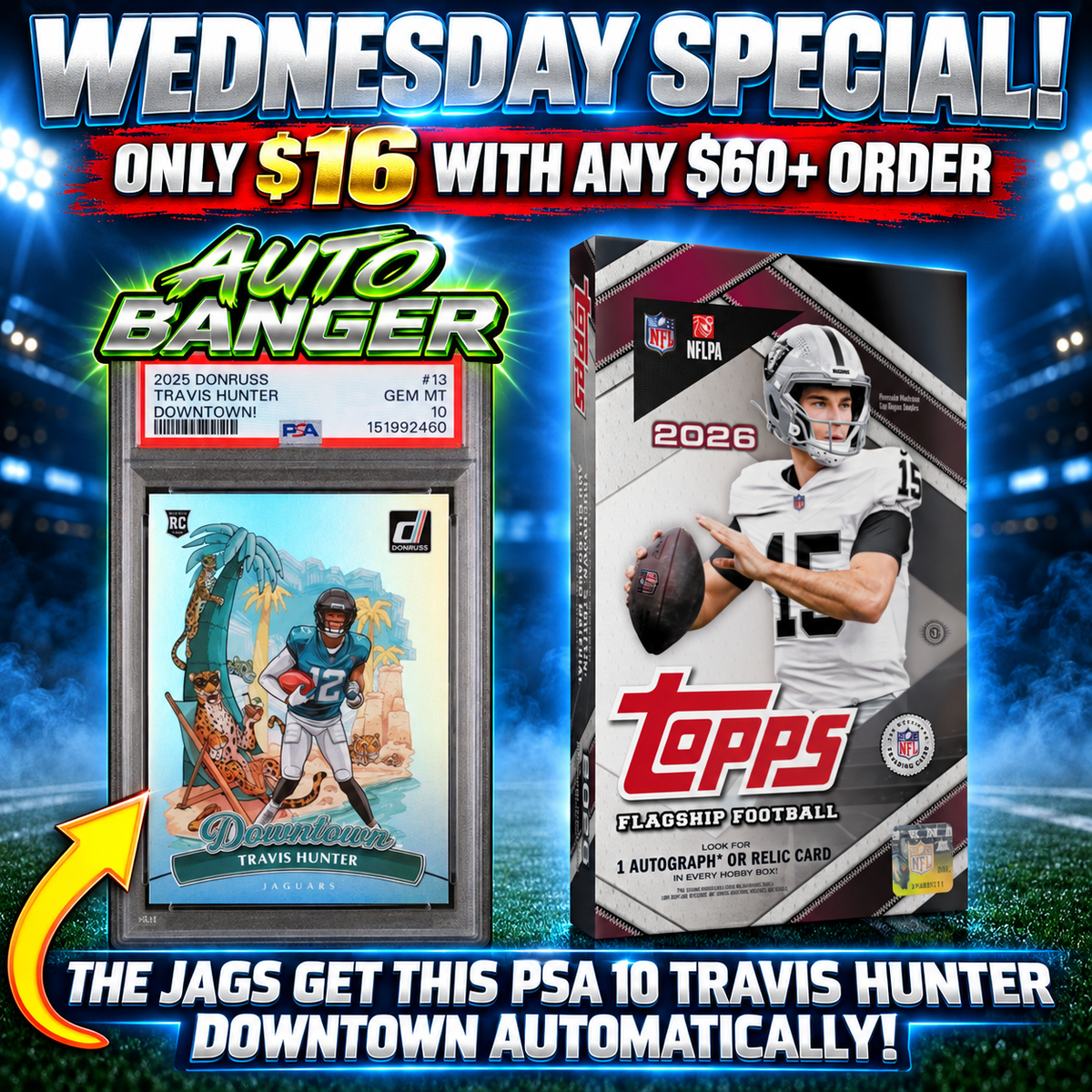 ⭐ Wednesday Special! BREAK #12086 - 2026 Topps Flagship Hobby (Random Team) *** Only $16 with any $60+ order!