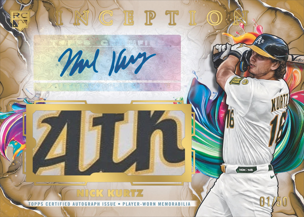 ⚾FREE RANDOM PLAYER BREAK! BREAK #11487 - 2025 Topps Inception (Random Player) *** 1 Max Per Person - Releases Friday 6/19