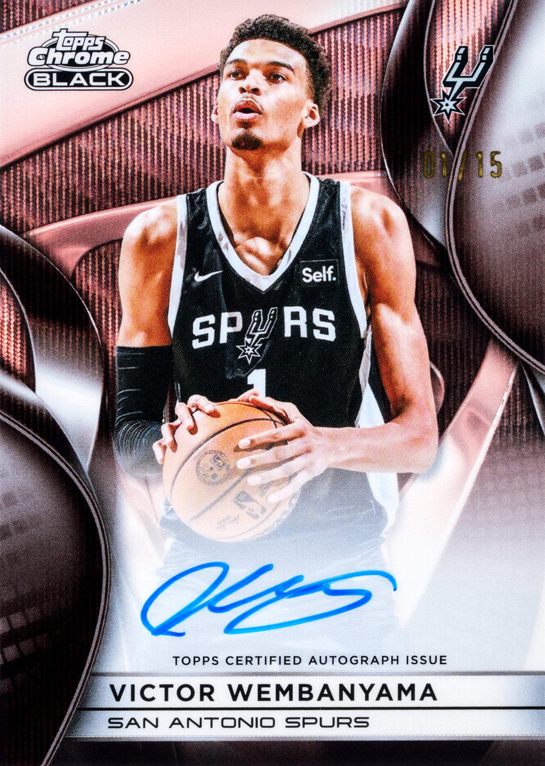 🏀NEW RELEASE! BREAK #11987 - 2025/2026 Topps Chrome Black (Random Team)