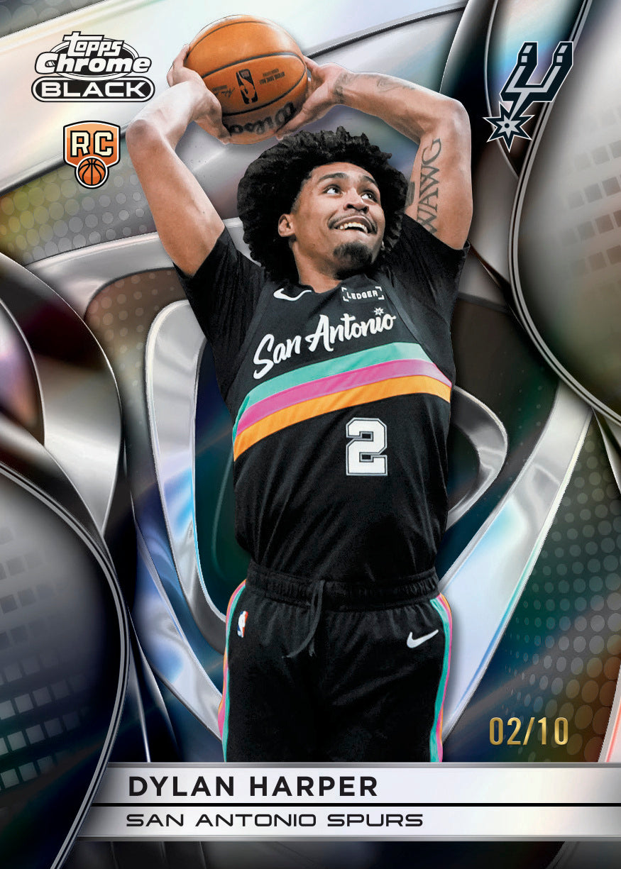 🏀NEW RELEASE! BREAK #11987 - 2025/2026 Topps Chrome Black (Random Team)