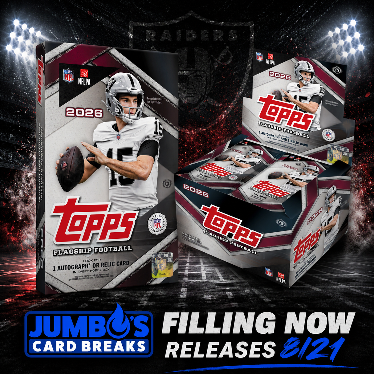 🏈 NEW RELEASE! BREAK #11949 - 2026 Topps Flagship Mixer (Random Team) *** Releases Friday 8/21