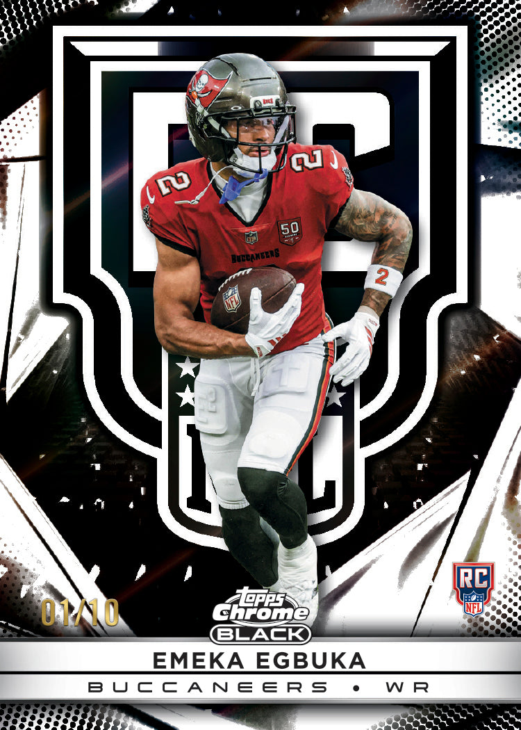 🏈 NEW RELEASE! BREAK #11664 - 2025 Topps Chrome Black Full Case (Pick Your Team) *** Releases Friday 7/10