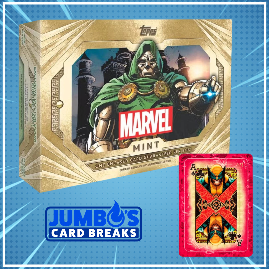 💪 NEW RELEASE! BREAK #9370 - 2025 Topps Marvel Mint (Random Letter)
